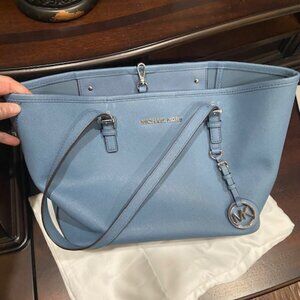 Dusty Blue MK Tote
